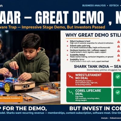 Avishkaar on Shark Tank India Season 5: Great Demo, No Deal