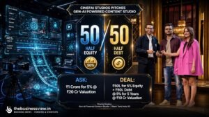 Cinefai Studios on Shark Tank India Season 5: Why the Sharks Split the Deal Into Debt