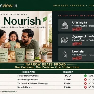 Mama Nourish on Shark Tank India Season 5: Why Focus Beat a Bigger Ask