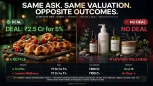 Lewisia Wellness on Shark Tank India Season 5: Why a Rs 100 Crore Skincare Ask Got No Deal